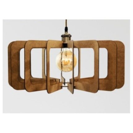 quadrato maxi est un lustre decoratif en mdf